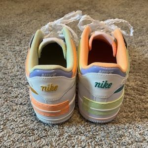 Nike Air Force 1 Shadow- while with multi-colors